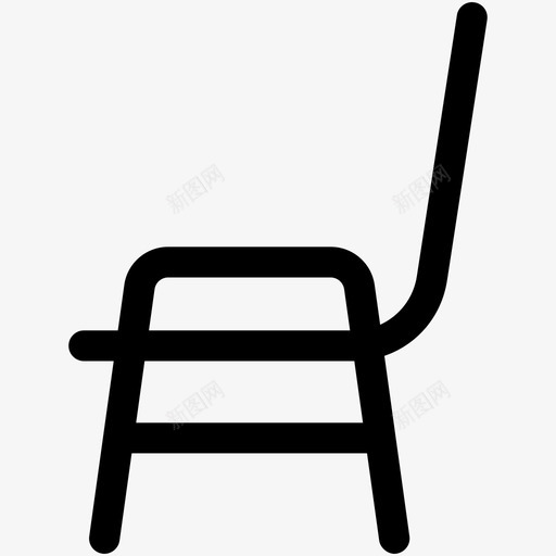学生椅教室椅电脑椅图标svg_新图网 https://ixintu.com 学生椅 教室椅 教育图标集 桌椅 电脑椅