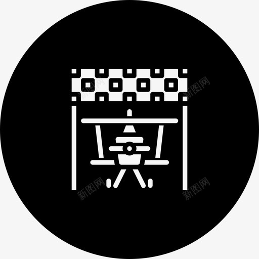 喷气式飞机比赛体育圈图标svg_新图网 https://ixintu.com 体育圈 喷气式飞机比赛