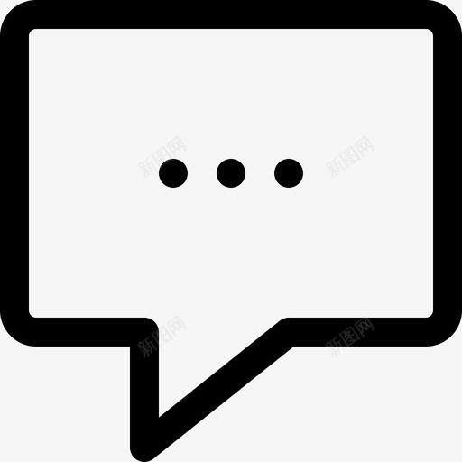 聊天聊天输入消息图标svg_新图网 https://ixintu.com cutiecons32px网格2px笔划 支持 文本消息 消息 聊天 聊天输入