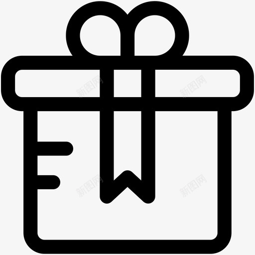 礼品惊喜奖品图标svg_新图网 https://ixintu.com 功能 包装礼物 奖品 庆祝 惊喜 生日 礼品 礼品盒 网页和用户界面可爱的图标