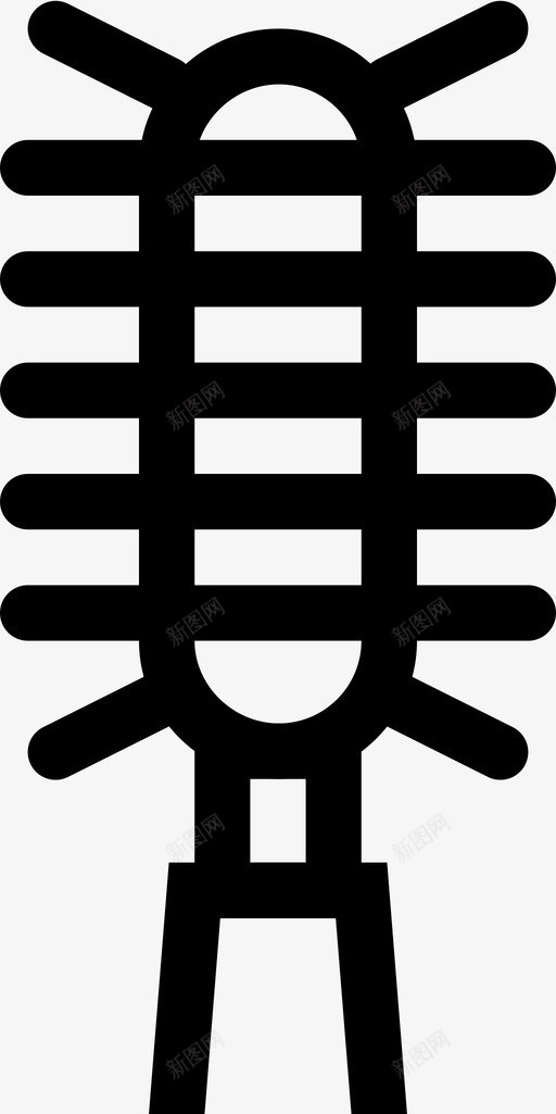 卷刷美容头发图标svg_新图网 https://ixintu.com 卫生 卷刷 头发 漂亮图标美容轮廓 美容