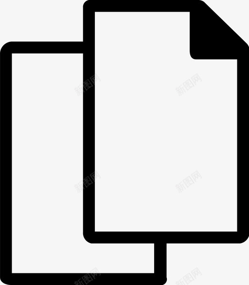 文件拷贝文件word文件图标svg_新图网 https://ixintu.com word文件 拷贝文件 文件