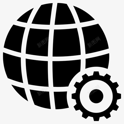 web设置cog自定义图标svg_新图网 https://ixintu.com cog web设置 web设计开发 web首选项 万维网 全局 联机选项 自定义