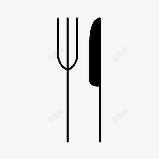 餐厅食物叉子图标svg_新图网 https://ixintu.com 叉子 大海 我的婚礼 银器 食物 餐厅