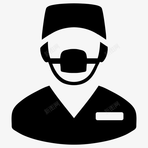 外科医生牙医医生图标svg_新图网 https://ixintu.com 医生 医疗保健 外科 外科医生 牙医
