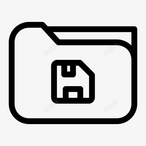 保存的文件夹数据磁盘图标svg_新图网 https://ixintu.com 保存的文件夹 数据 磁盘 软盘