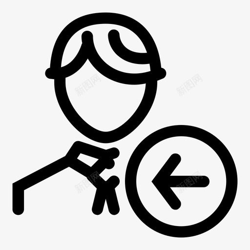 用户左侧左侧用户个人图标svg_新图网 https://ixintu.com 个人 左侧用户 用户左侧 用户组 用户行图标 用户配置文件