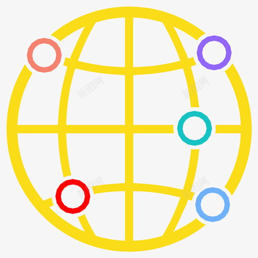 全局点重要位置地图图标svg_新图网 https://ixintu.com 全局点 地图 标记 重要位置