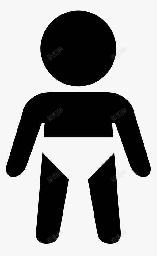 宝贝贝贝孩子图标svg_新图网 https://ixintu.com 孩子 宝贝 干净 贝贝 饿了