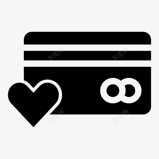 银行卡类1atm卡图标svg_新图网 https://ixintu.com 1 atm卡 信用卡 借记卡 安全资金 心脏 银行卡类