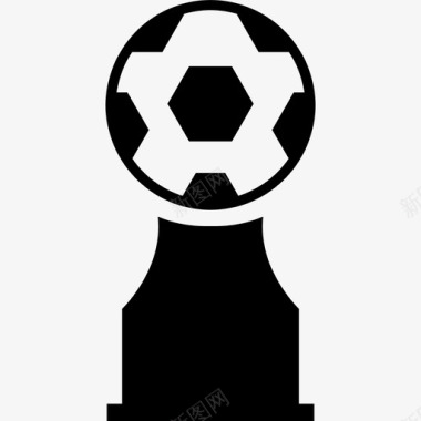 用足球体育奖项授予奖杯图标图标