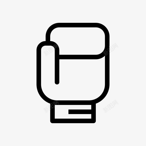 拳击手套比赛图标svg_新图网 https://ixintu.com 奥运会 手套 拳击 比赛 里约奥运会