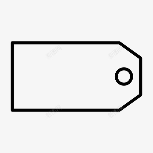 标签商品销售图标svg_新图网 https://ixintu.com 商品 商店 多媒体 标签 销售