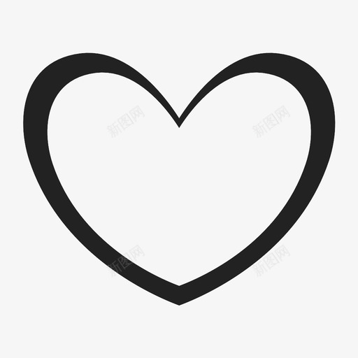 爱心激情图标svg_新图网 https://ixintu.com 心 激情 爱 甜心