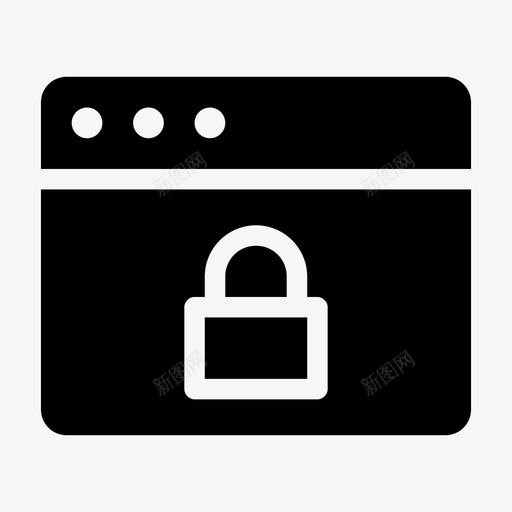浏览器锁定浏览器通知internet浏览器图标svg_新图网 https://ixintu.com internet浏览器 web浏览器 浏览器通知 浏览器锁定 网页 联机活动