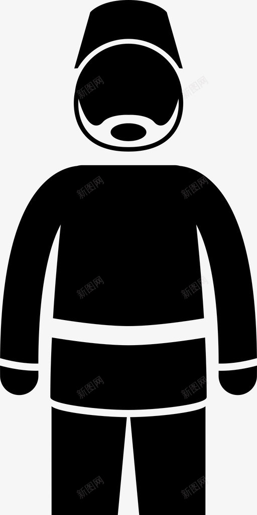 伊朗男装人穿图标svg_新图网 https://ixintu.com 人 伊朗男装 民族服装 穿