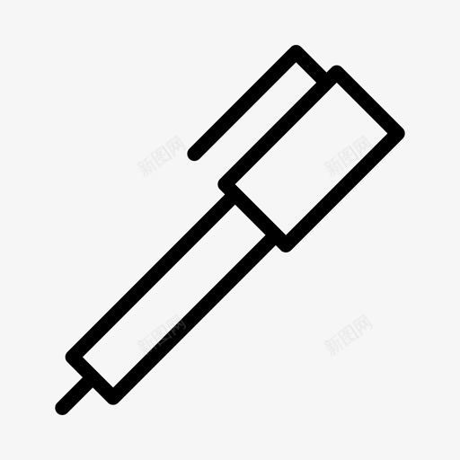 笔商务桌面图标svg_新图网 https://ixintu.com 办公室 商务 文具 桌面 笔 设备