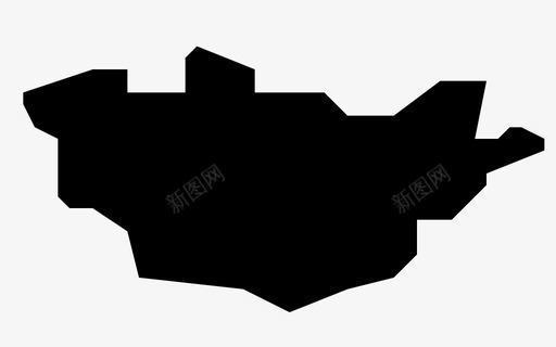 蒙古亚洲国家图标svg_新图网 https://ixintu.com 世界地图 亚洲 国家 地图 蒙古