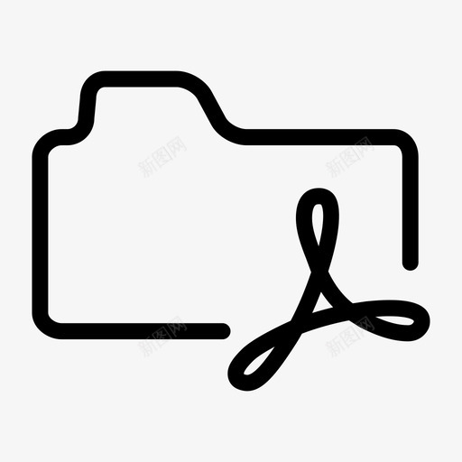 acrobat文件夹文档文件图标svg_新图网 https://ixintu.com acrobat文件夹 报表 文件 文件夹 文档