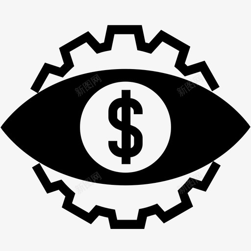 金融视野震颤悸动图标svg_新图网 https://ixintu.com 互联网 佳洁士 商业 悸动 精细视觉 脉搏 货币 金融 金融和中小企业 金融视野 震颤