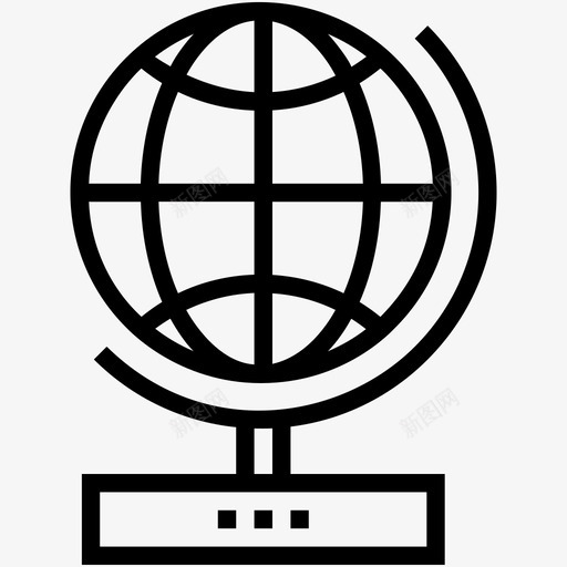 桌球桌面球办公用品图标svg_新图网 https://ixintu.com 办公用品 桌球 桌面球 用户界面轮廓图标
