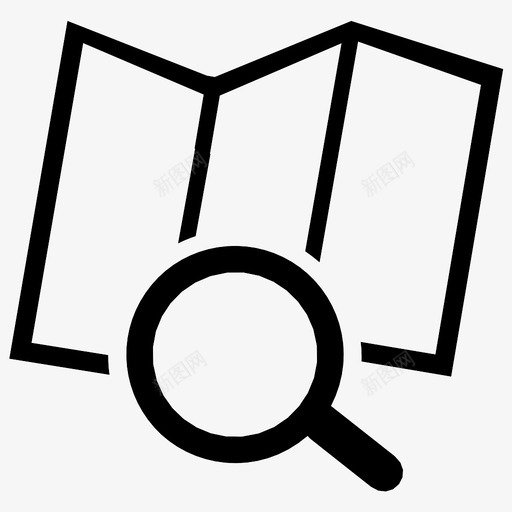 查找地图目的地方向图标svg_新图网 https://ixintu.com 搜索 方向 查找地图 目的地