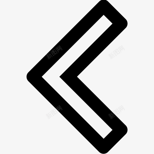 左箭头方向点图标svg_新图网 https://ixintu.com 左箭头 指针 方向 点 线条箭头