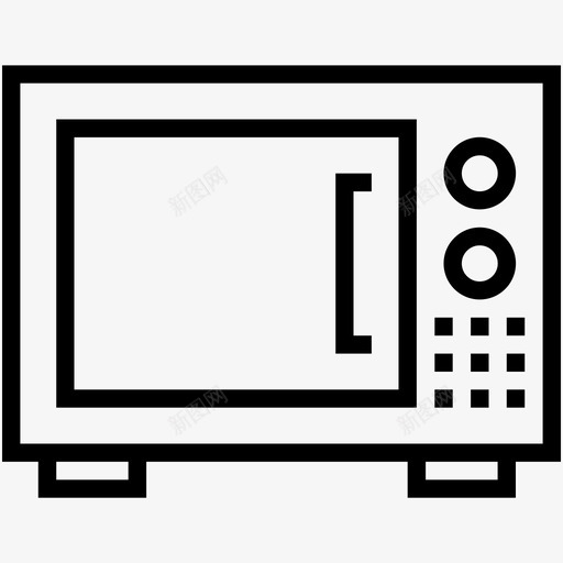 烤箱溪流智能手机图标svg_新图网 https://ixintu.com 厨具系列图标 厨房电器 微波炉 拍打 智能手机 最新技术 溪流 潮汐 烤箱 电子产品