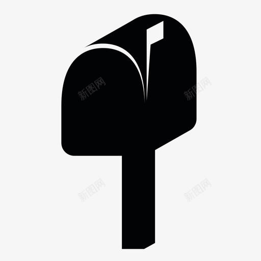 邮箱投递电子邮件图标svg_新图网 https://ixintu.com 信箱 投递 电子邮件 邮寄 邮箱