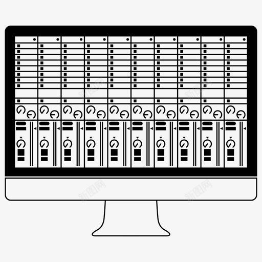音乐软件abletonlivedj设备图标svg_新图网 https://ixintu.com abletonlive dj设备 dj软件 录音室设备 音乐制作 音乐软件