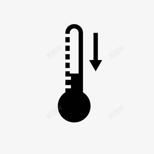 低温寒冷羽绒图标svg_新图网 https://ixintu.com 低温 冬季 冷冻 夏季 寒冷 测量 温度计 滴落 羽绒