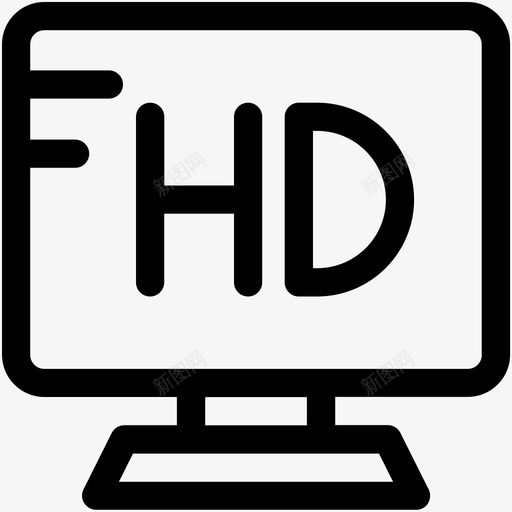 屏幕网络和用户界面可爱的图标svg_新图网 https://ixintu.com 网络和用户界面可爱的图标 高清屏幕