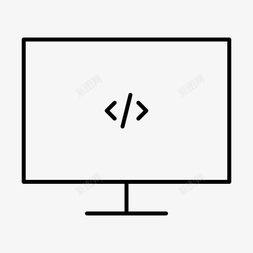 编码计算机硬件图标svg_新图网 https://ixintu.com 技术 服务 硬件 编码 计算机 计算机支持 软件