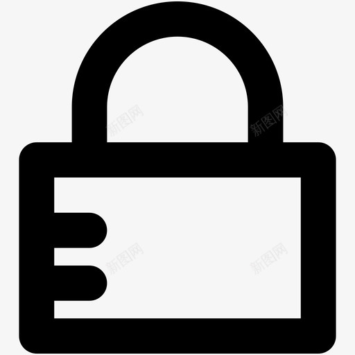 锁挂锁密码图标svg_新图网 https://ixintu.com 475个动作向量图标 安全 密码 挂锁 锁 隐私