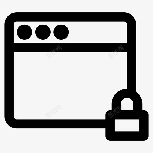浏览器锁定浏览器通知internet浏览器图标svg_新图网 https://ixintu.com internet浏览器 浏览器通知 浏览器锁定 网站 网页 联机活动