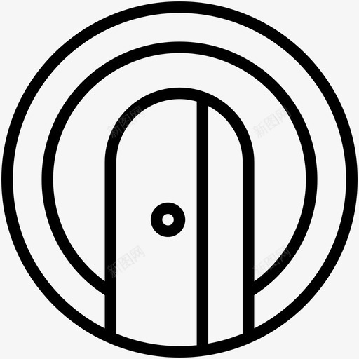 卷笔刀铅笔刀学习用品图标svg_新图网 https://ixintu.com 卷笔刀 婴儿和儿童图标集 学习用品 文具 铅笔刀