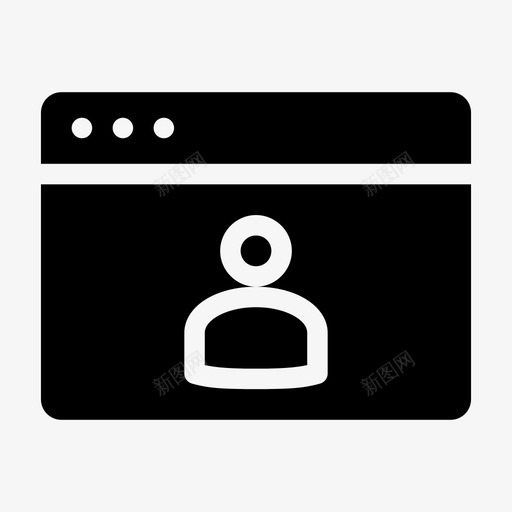浏览器用户internet访问在线浏览器图标svg_新图网 https://ixintu.com internet访问 web浏览器 在线浏览器 浏览器用户 用户帐户 网页