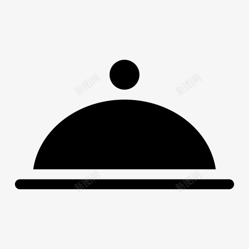 服务盘餐厅食物图标svg_新图网 https://ixintu.com 拼盘 服务员 服务盘 食物 食物字形 餐厅