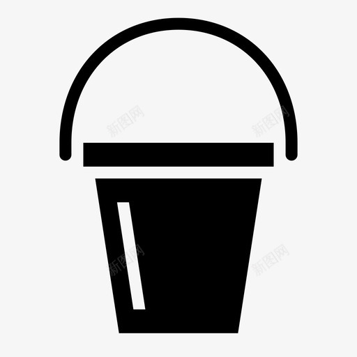 桶容器罐图标svg_新图网 https://ixintu.com 容器 桶 水 物体字形 罐
