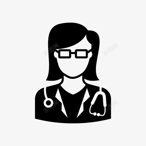 医生医生化身医院图标svg_新图网 https://ixintu.com 人物偶像男人和女孩的职业 医生 医生化身 医疗助理 医院 女医生 护士