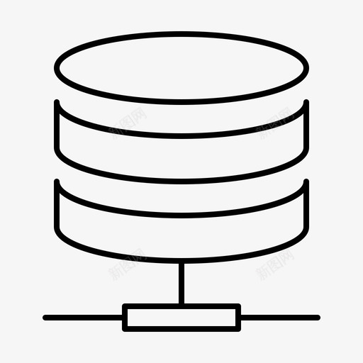 数据库计算机硬件图标svg_新图网 https://ixintu.com 技术 数据库 服务 硬件 计算机 计算机支持 软件