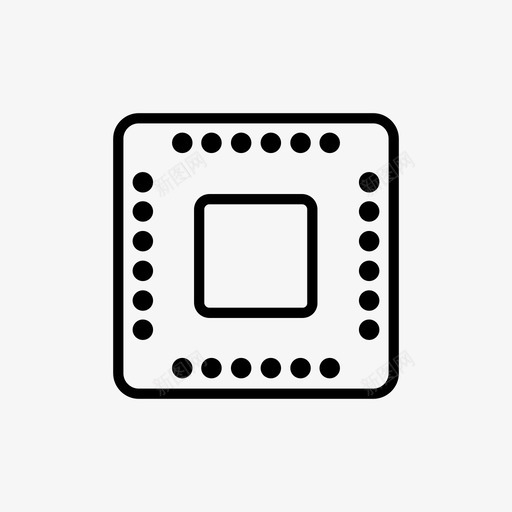 处理器芯片流脉冲图标svg_新图网 https://ixintu.com crest throb 互联网 处理器cpu 处理器芯片 微芯片 流 脉冲 计算机芯片