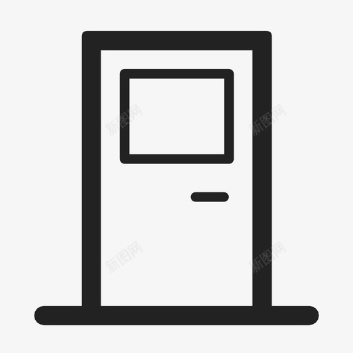 门门阶门道图标svg_新图网 https://ixintu.com 入口 办公室 门 门道 门阶