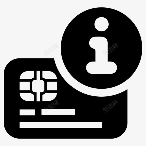 信用卡借记卡详细信息图标svg_新图网 https://ixintu.com 信息 信用卡 借记卡 详细信息 金融和货币