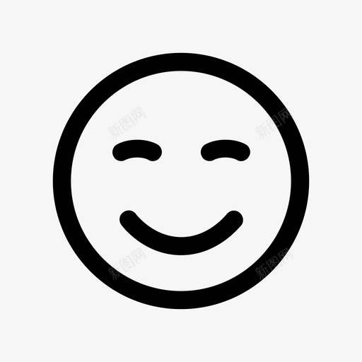 快乐幸福欢乐图标svg_新图网 https://ixintu.com 幸福 快乐 情绪 欢乐 满足