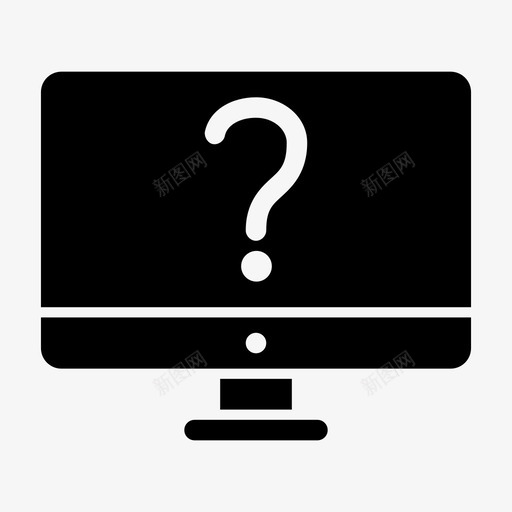 监视器未知计算机显示器计算机屏幕图标svg_新图网 https://ixintu.com 个人计算机 监视器led 监视器未知 计算机屏幕 计算机显示器