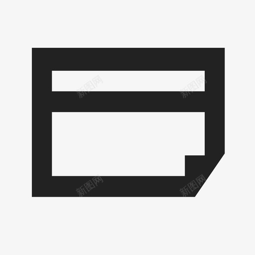 文件页纸图标svg_新图网 https://ixintu.com 字 文件 纸 页