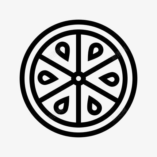 柠檬切柠檬食物图标svg_新图网 https://ixintu.com 切柠檬 切片 半柠檬 厨房用具新 柠檬 水果 食物