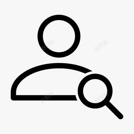 查找用户帐户manpeople图标svg_新图网 https://ixintu.com man people person 查找用户帐户 用户配置文件 电话联系人