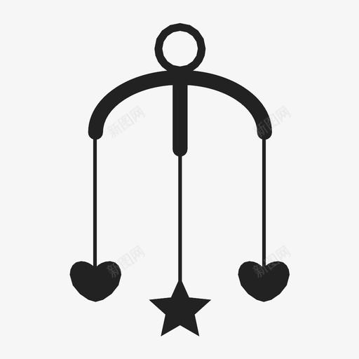 音乐手机宝贝婴儿床图标svg_新图网 https://ixintu.com 婴儿床 孩子 宝贝 音乐手机